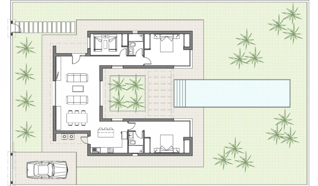 Obra nueva - Villa - Benijofar - Polideportivo