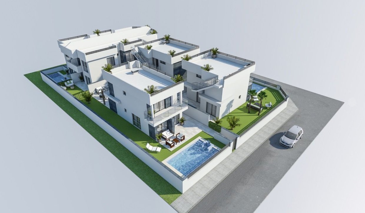 Obra nueva - Villa - Los Alcázares - Centro