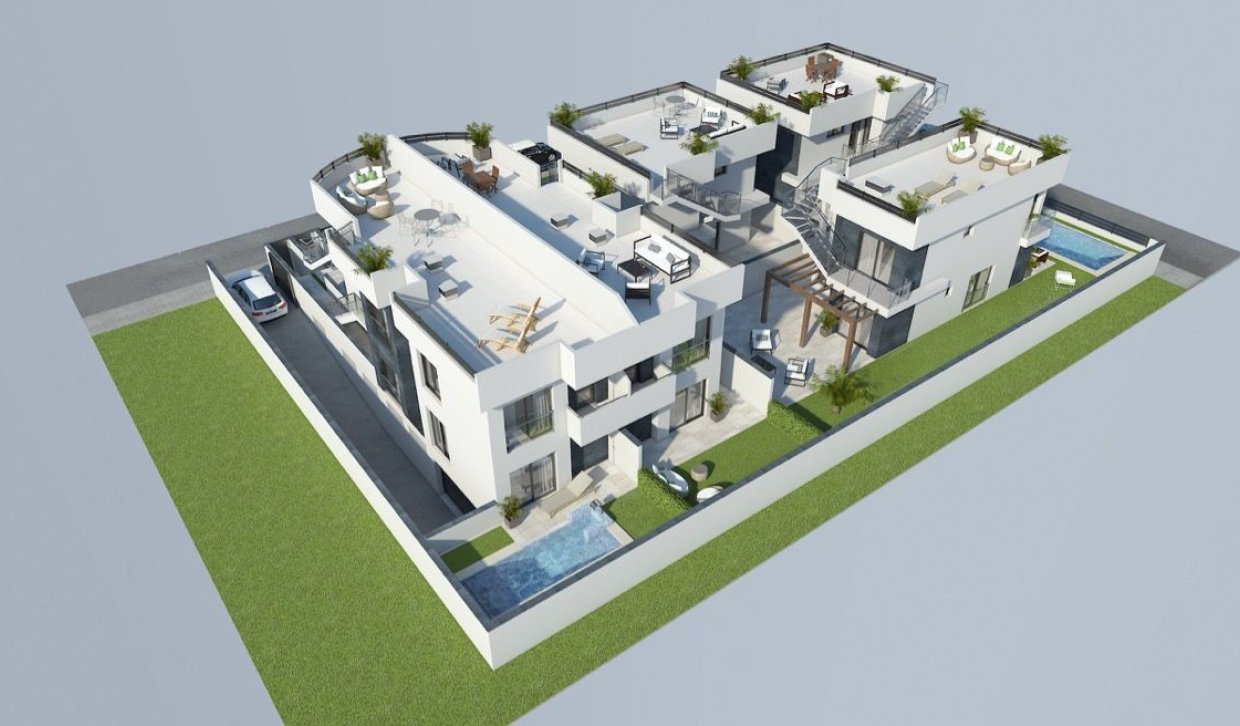 Obra nueva - Villa - Los Alcázares - Centro