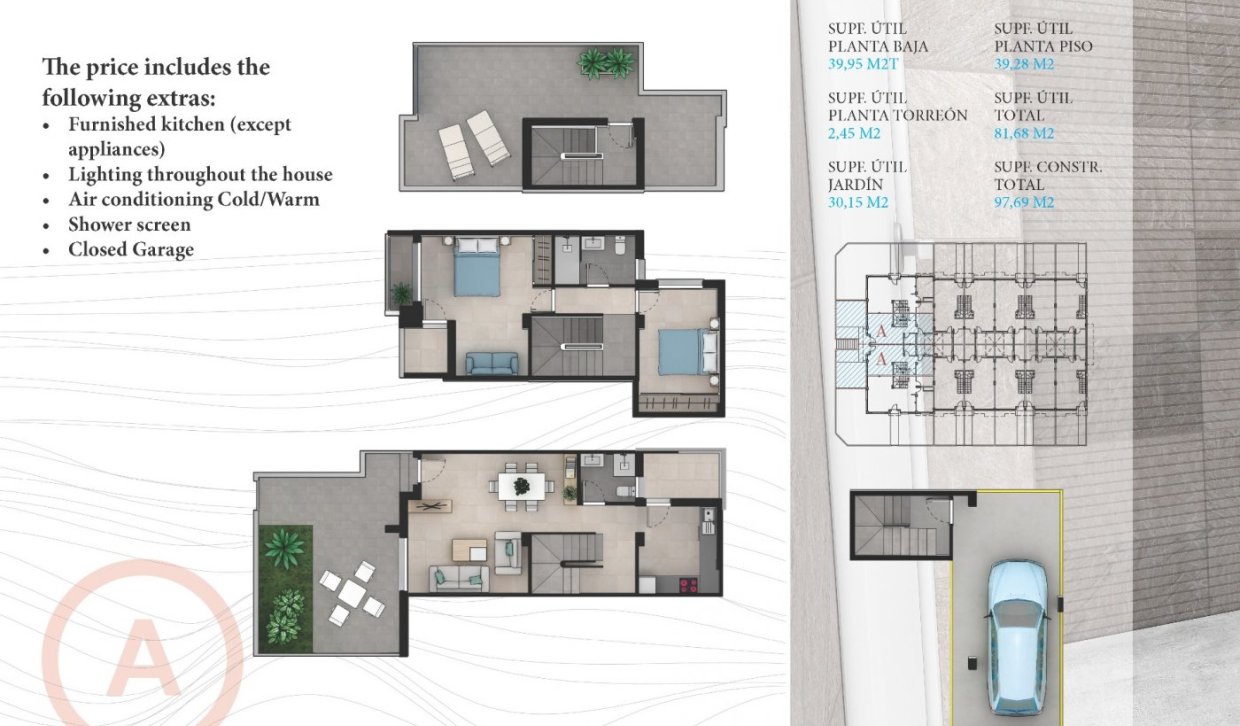 Obra nueva - Town House - La Manga del Mar Menor - La Manga