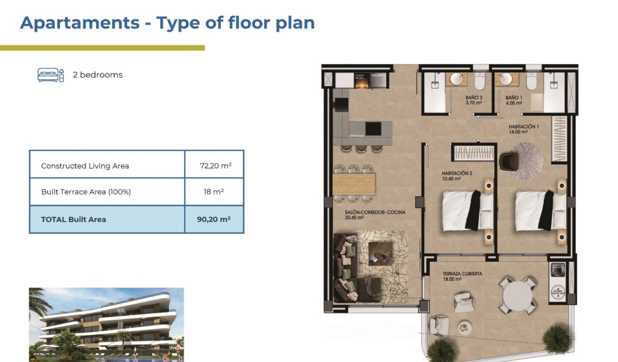 Obra nueva - Apartment - Orihuela Costa - La Ciñuelica