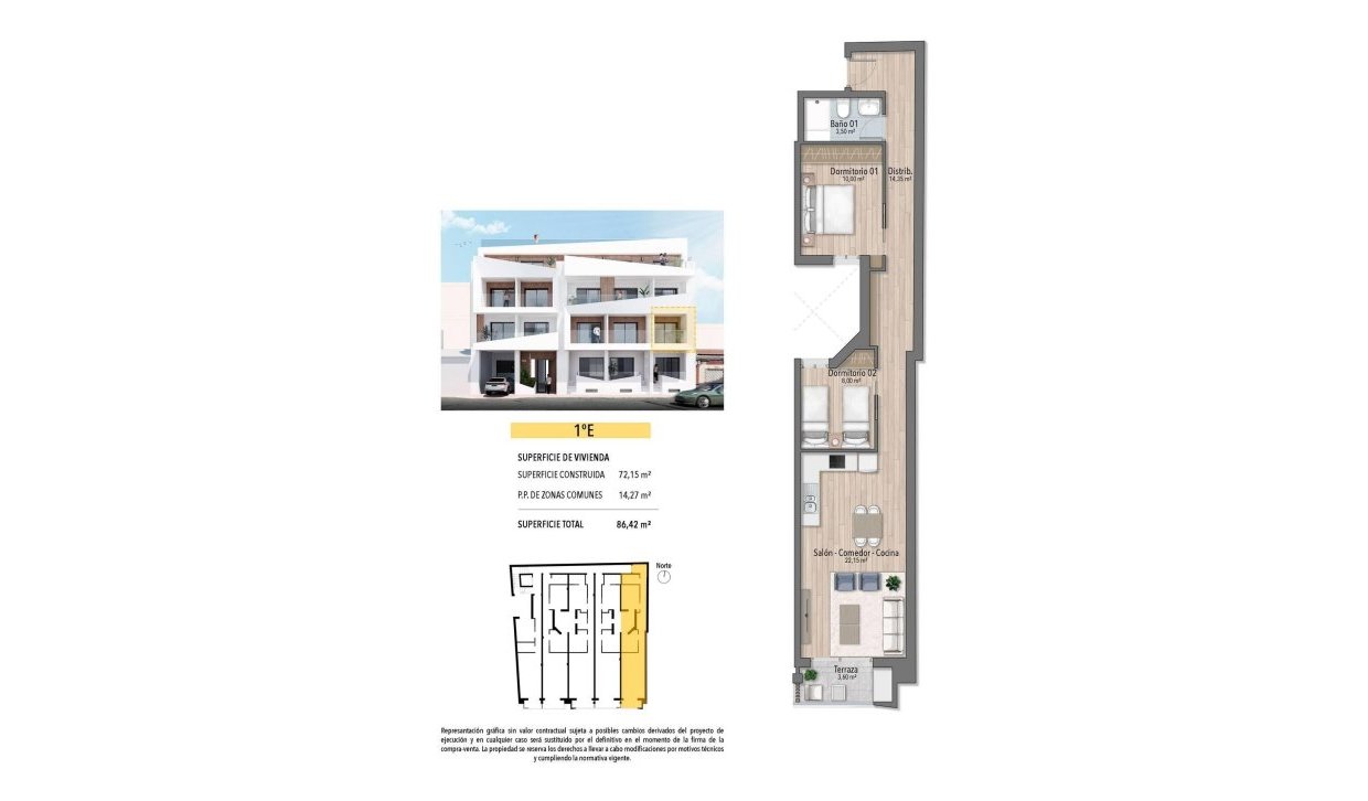 Obra nueva - Apartment - Torrevieja - Playa de El Cura