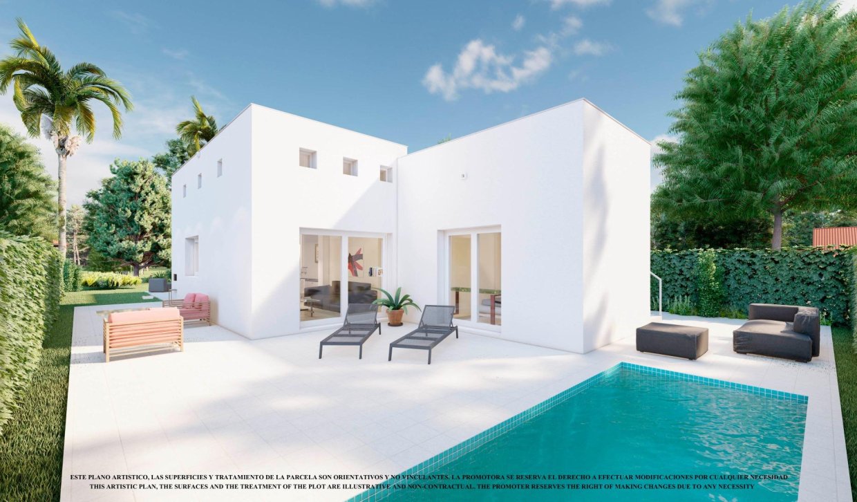 Obra nueva - Villa - Los Alcázares - Serena Golf