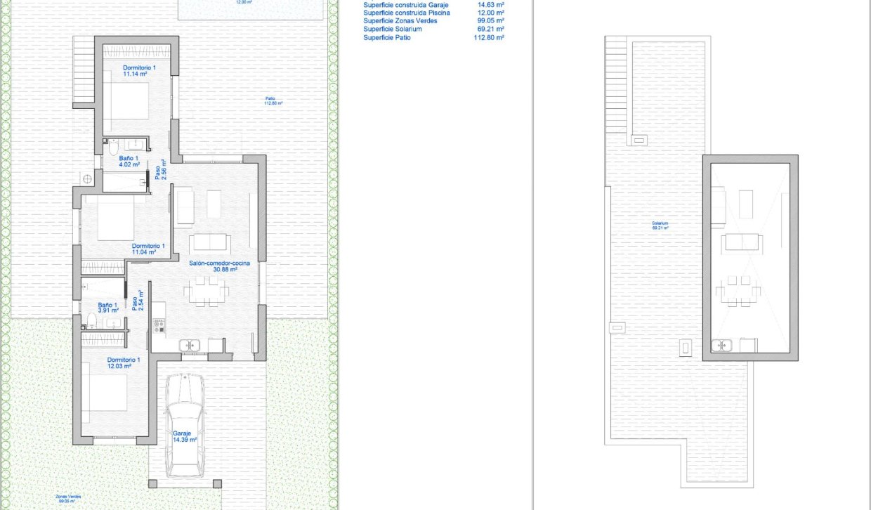 Obra nueva - Villa - Los Alcázares - Serena Golf