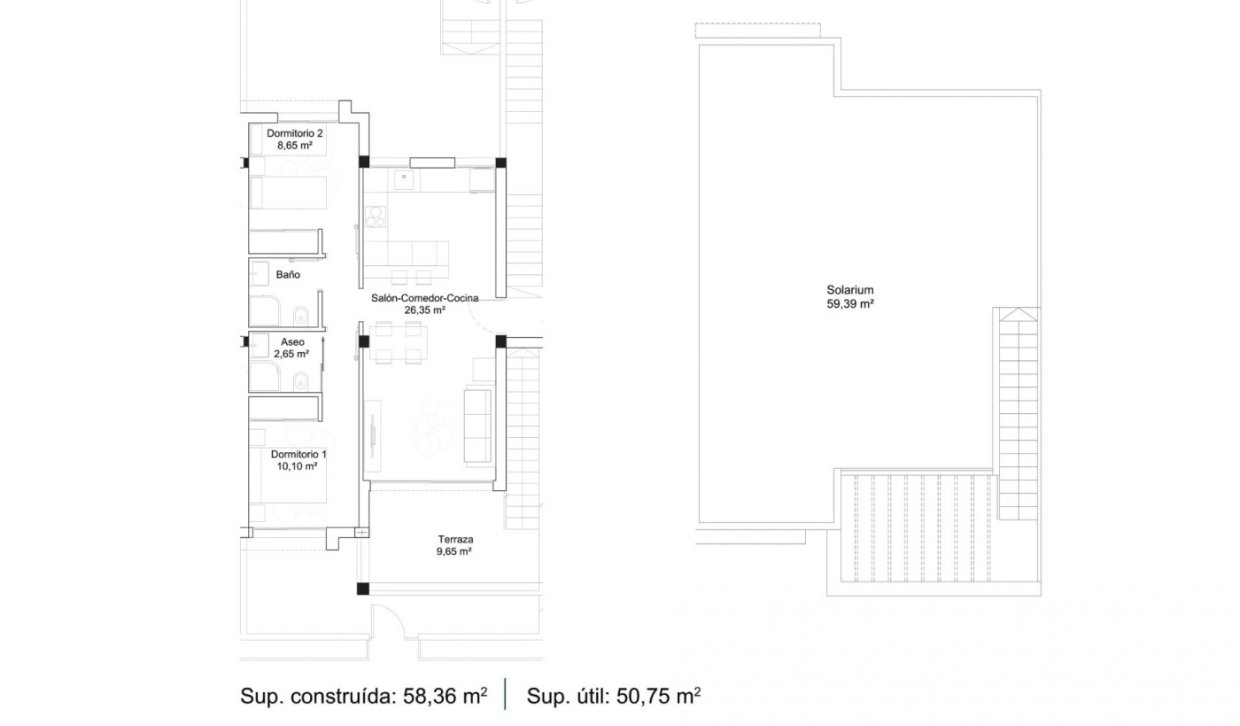 Obra nueva - Bungalow - Orihuela Costa - PAU 26