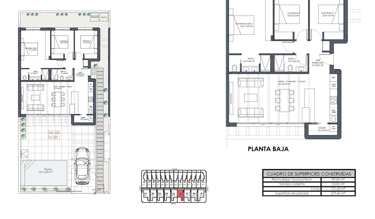 Obra nueva - Villa - Los Alcázares - Serena Golf