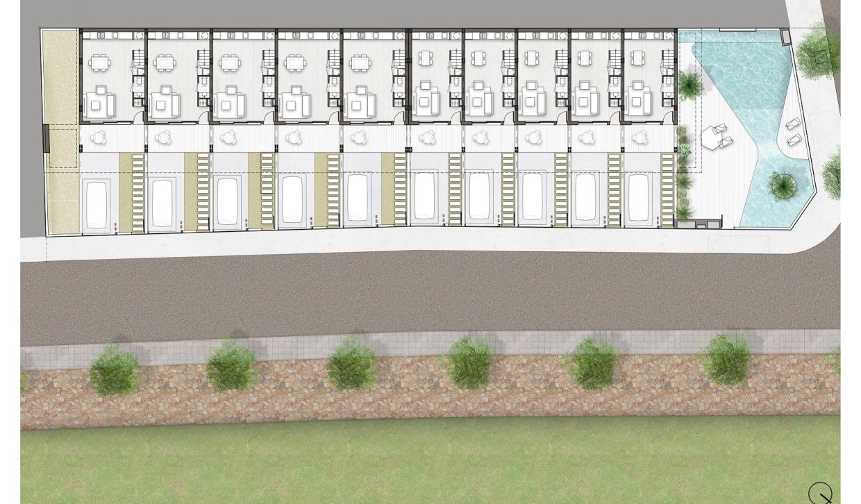 Obra nueva - Town House - Pilar de la Horadada - pueblo