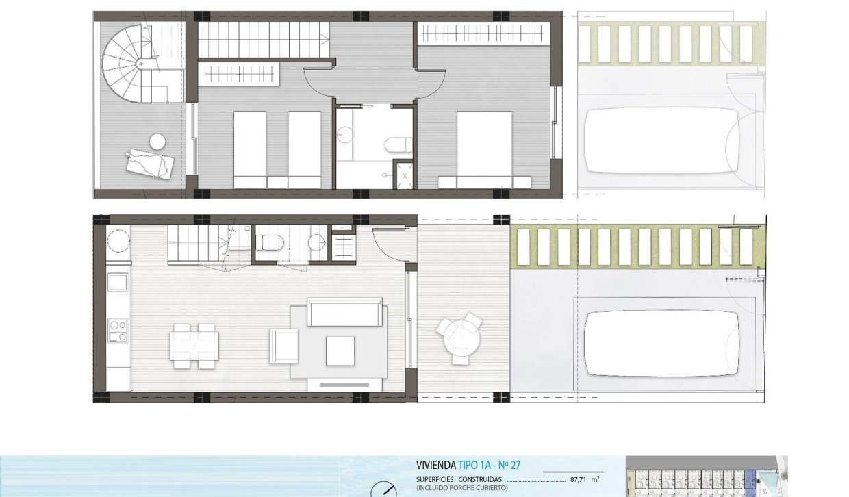 Obra nueva - Town House - Pilar de la Horadada - pueblo