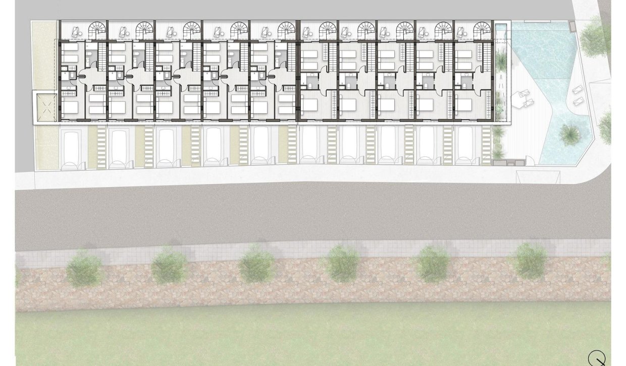 Obra nueva - Town House - Pilar de la Horadada - pueblo