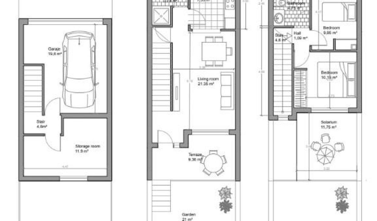 Obra nueva - Town House - Mutxamel - Valle Del Sol