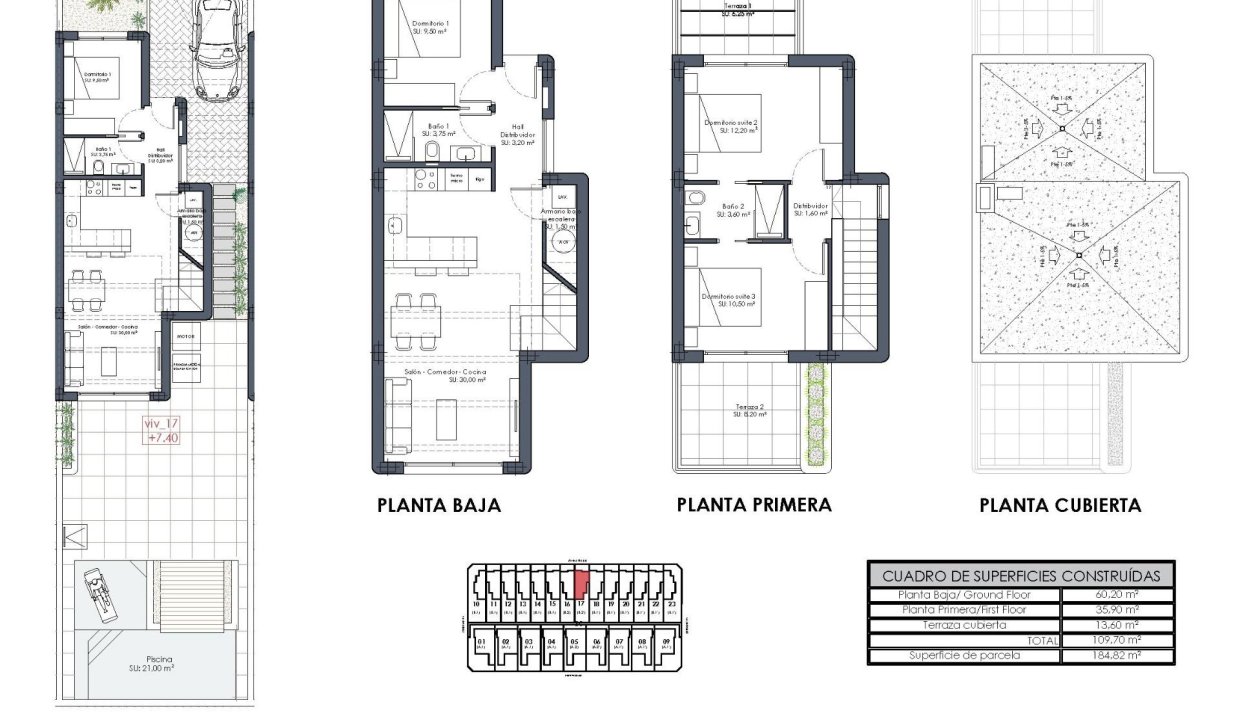 Obra nueva - Villa - Los Alcázares - Serena Golf