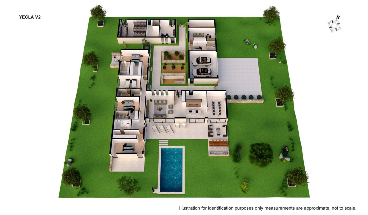 Nowy budynek - Villa - Yecla