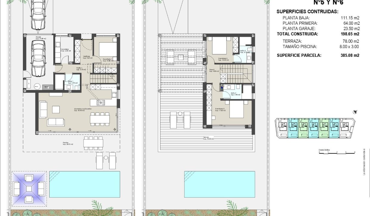 Obra nueva - Villa - Torre Pacheco - Roldán