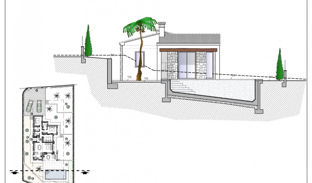 Obra nueva - Villa - Benissa - Fanadix