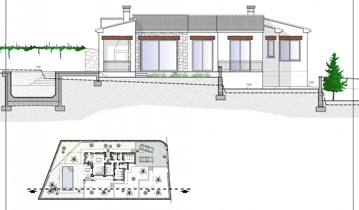 Obra nueva - Villa - Benissa - Fanadix