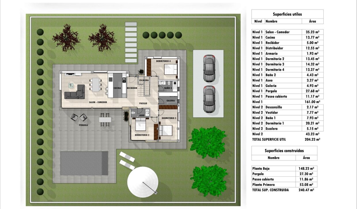 Obra nueva - Villa - Pinoso - Lel