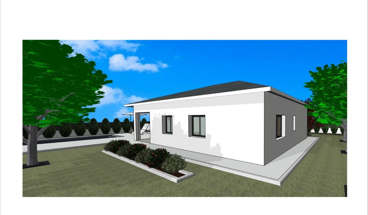 Obra nueva - Villa - Pinoso - Lel