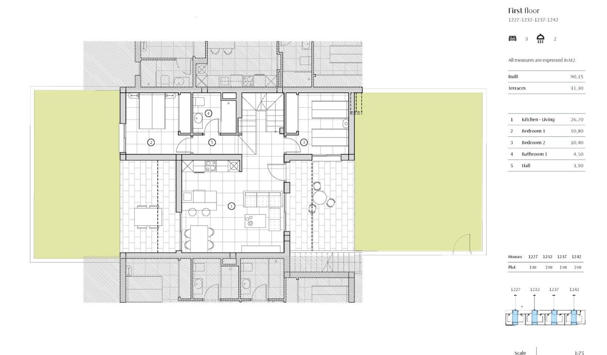 Nouvelle construction - Town House - Algorfa - La Finca Golf