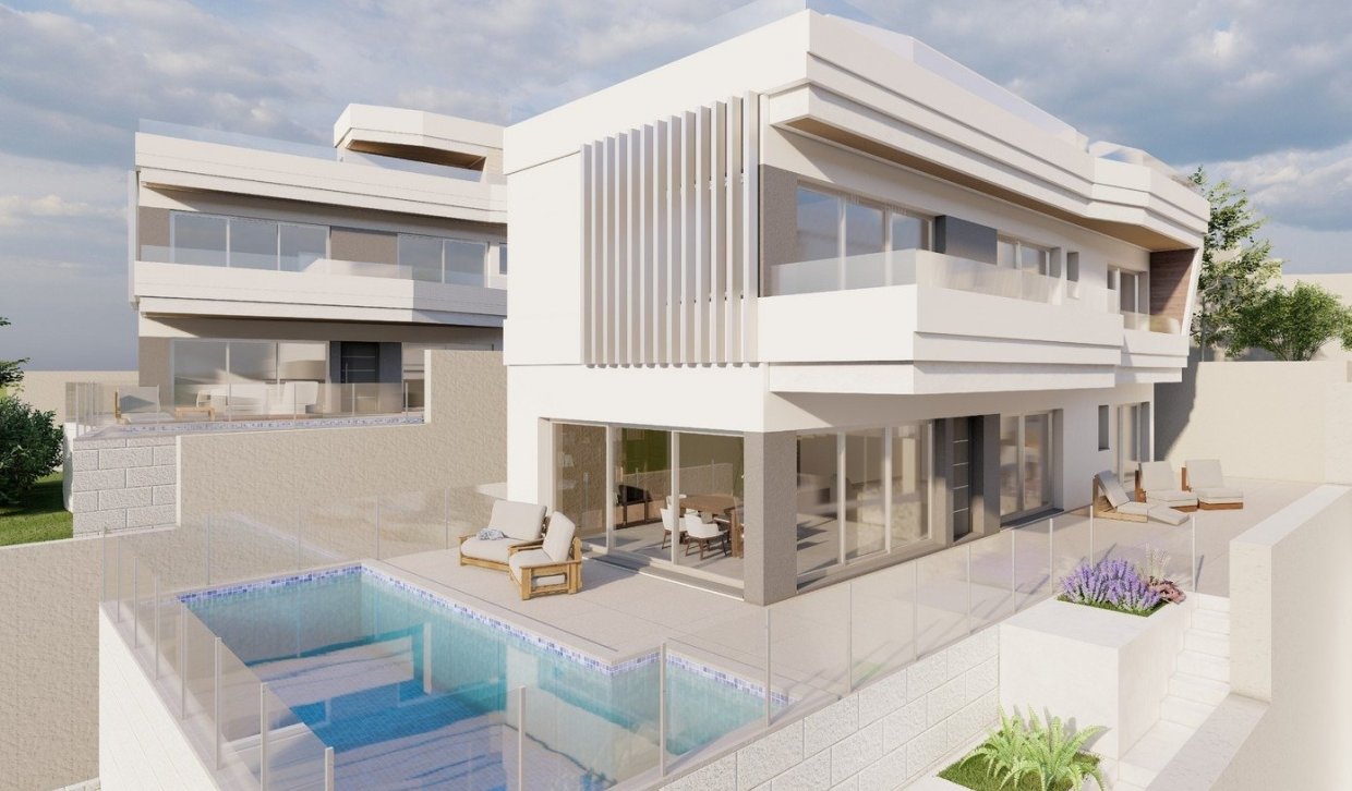 Obra nueva - Villa - Orihuela Costa - Aguamarina