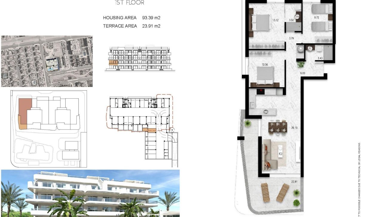 Obra nueva - Apartment - Orihuela Costa - Lomas de Cabo Roig