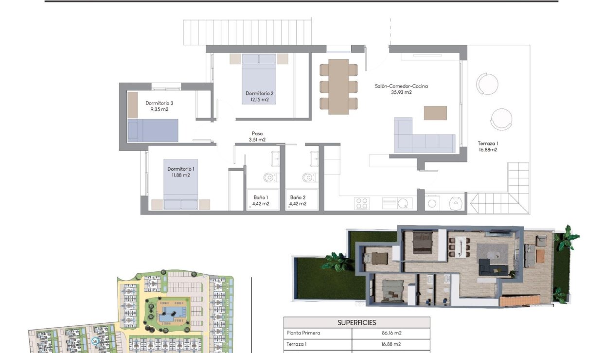 Obra nueva - Bungalow - Finestrat - Finestrat Hills