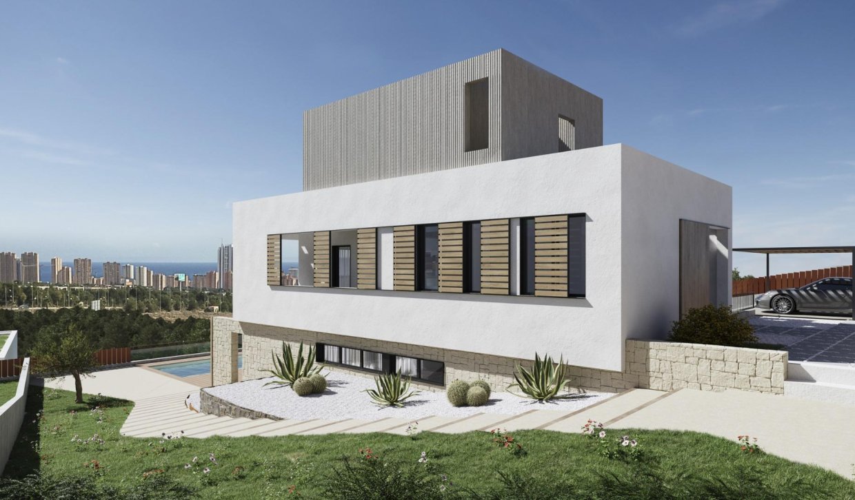 Obra nueva - Villa - Finestrat - Campana Garden