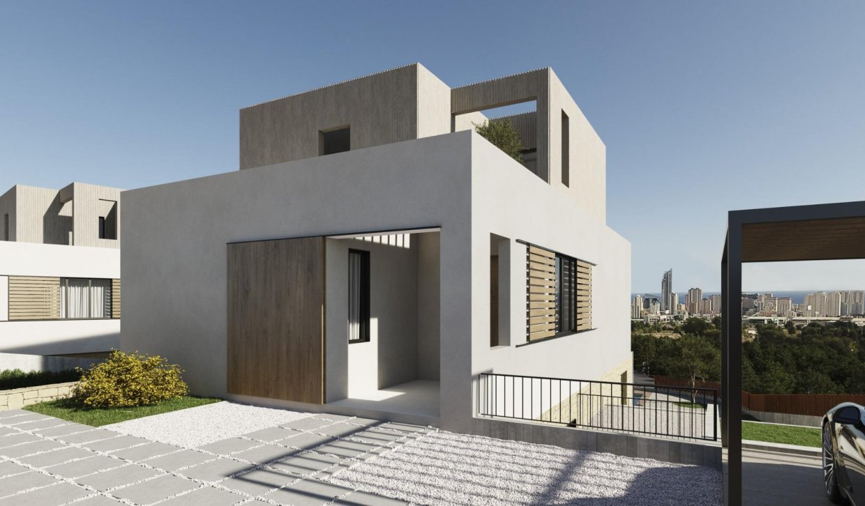 Obra nueva - Villa - Finestrat - Campana Garden