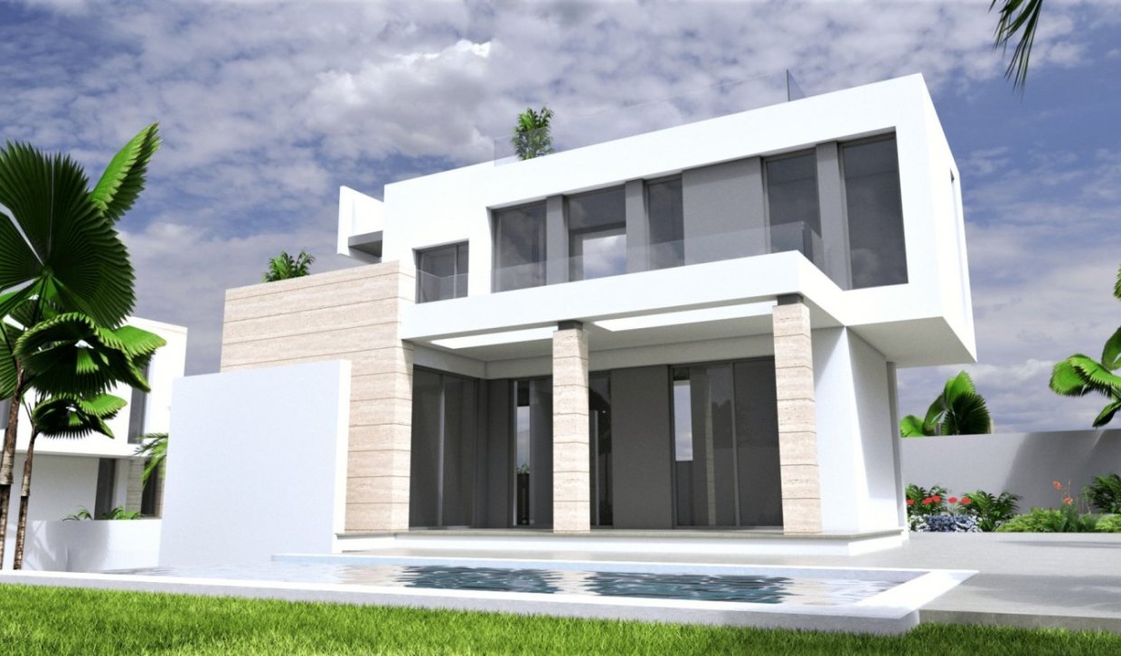 Obra nueva - Villa - Torrevieja - Aguas Nuevas