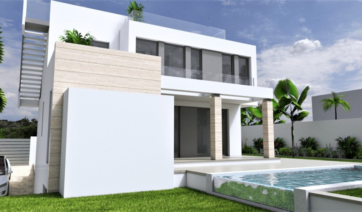 Obra nueva - Villa - Torrevieja - Aguas Nuevas