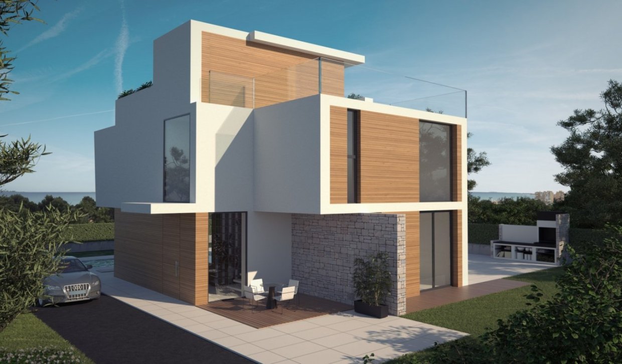 Obra nueva - Villa - Orihuela Costa - Campoamor