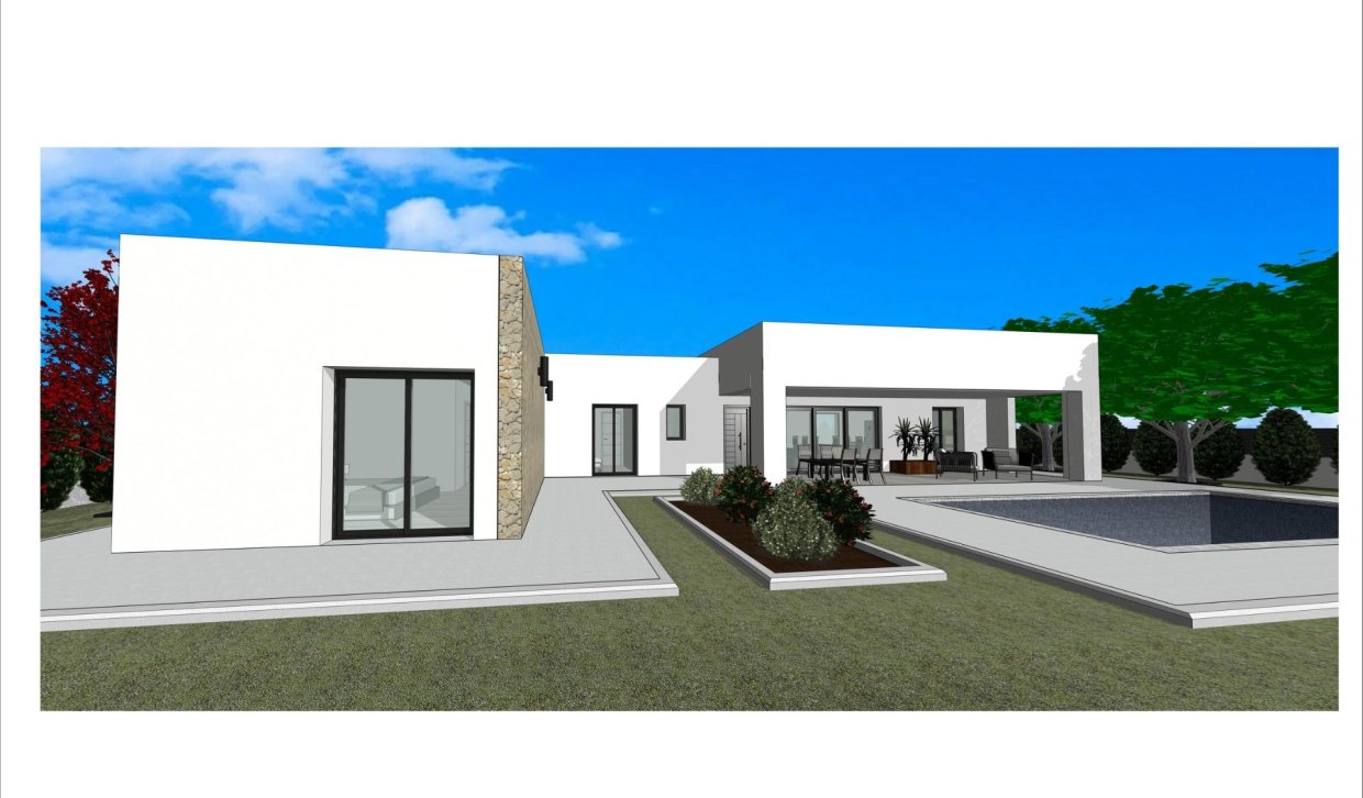 Obra nueva - Villa - Pinoso - Lel