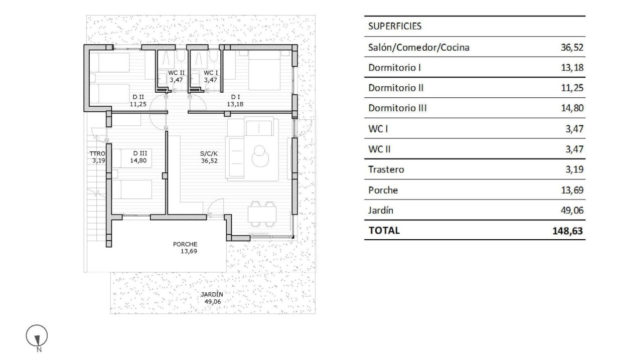 Obra nueva - Bungalow - San Miguel de Salinas - Pueblo