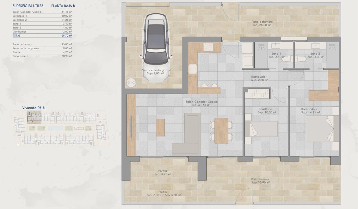 Obra nueva - Bungalow - Torre Pacheco - Torrepacheco