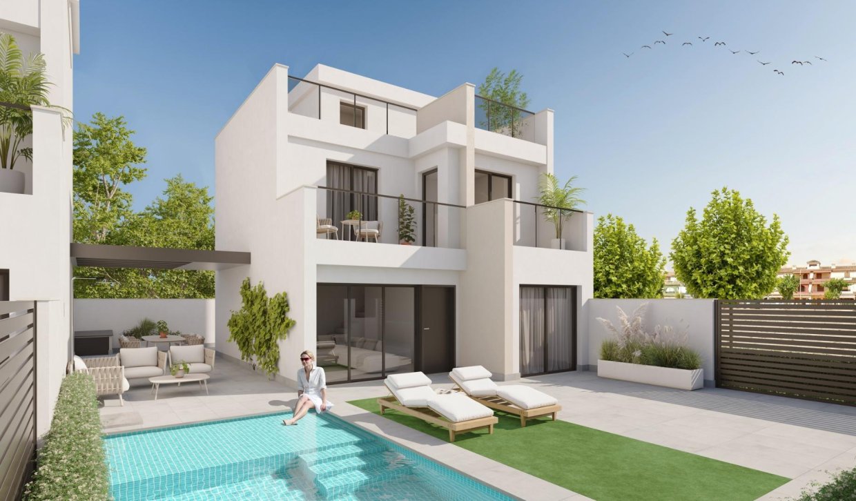 Obra nueva - Villa - Los Alcázares - Playa la Atascadera