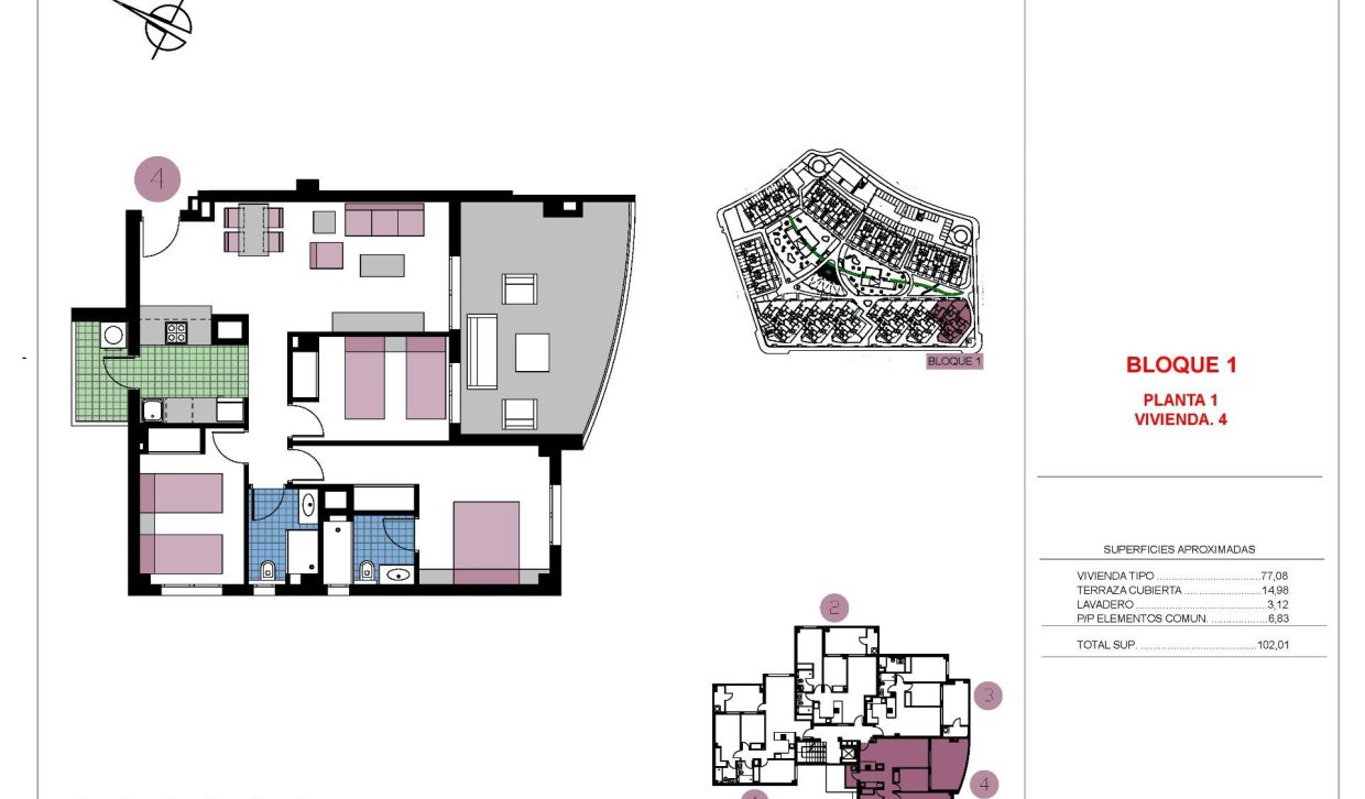 New Build - Apartment - Pilar de la Horadada - Mil Palmeras