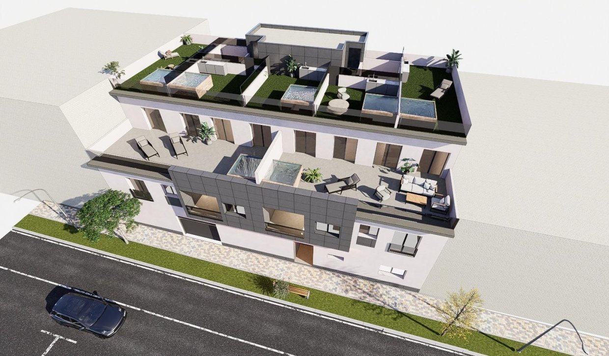 New Build - Penthouse - Pilar de la Horadada - pueblo