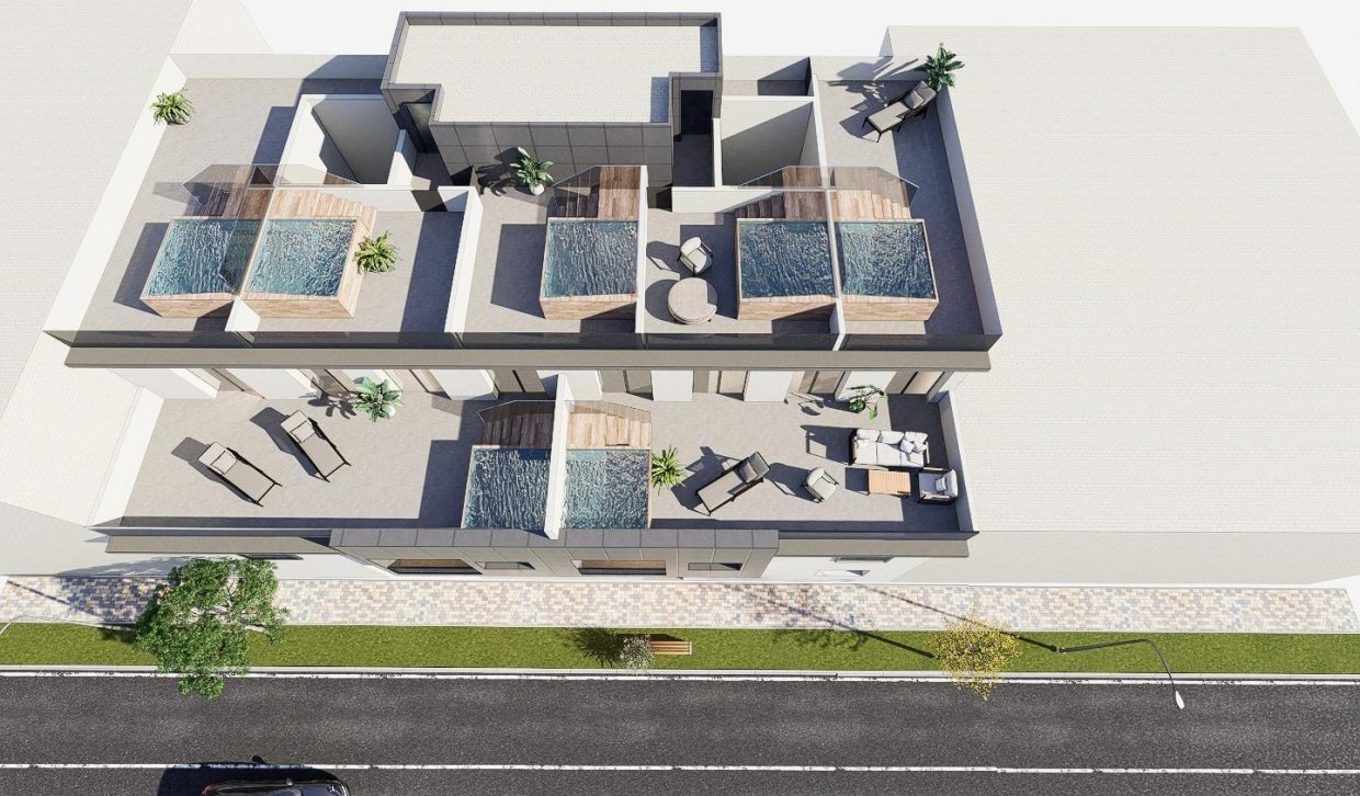 New Build - Penthouse - Pilar de la Horadada - pueblo