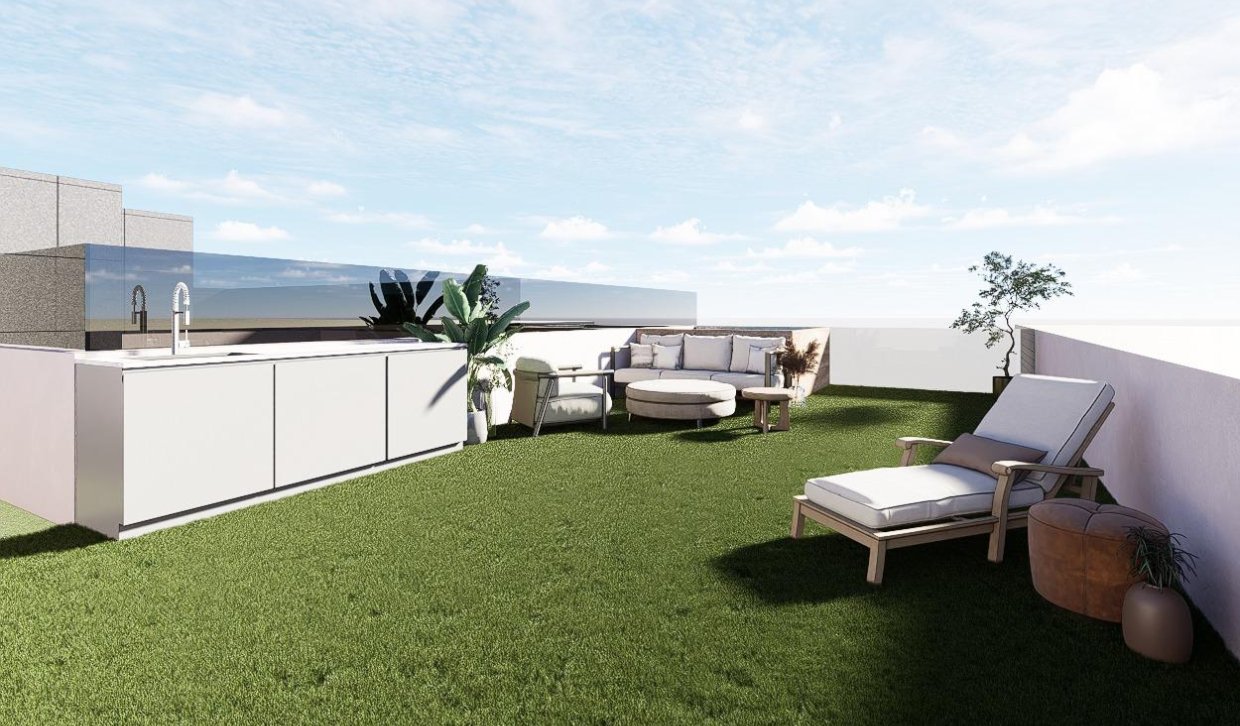 New Build - Penthouse - Pilar de la Horadada - pueblo