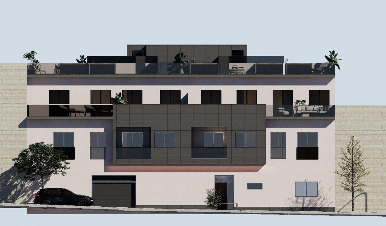 New Build - Penthouse - Pilar de la Horadada - pueblo