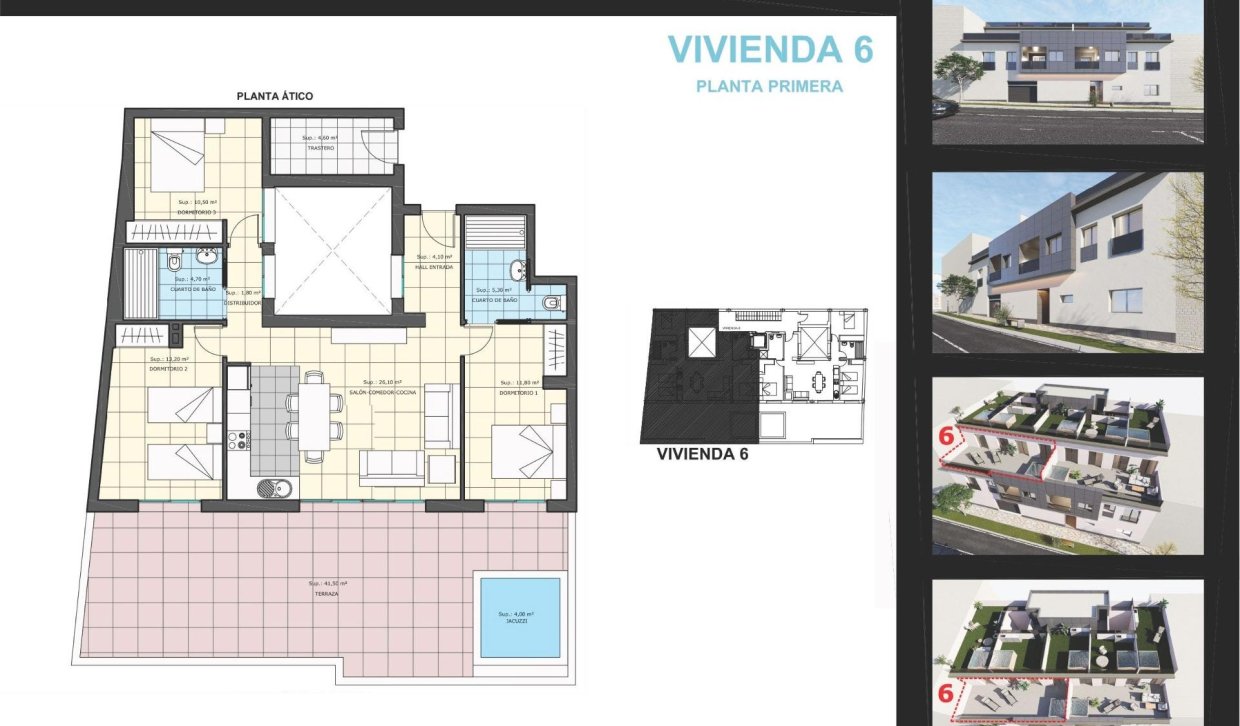 New Build - Penthouse - Pilar de la Horadada - pueblo