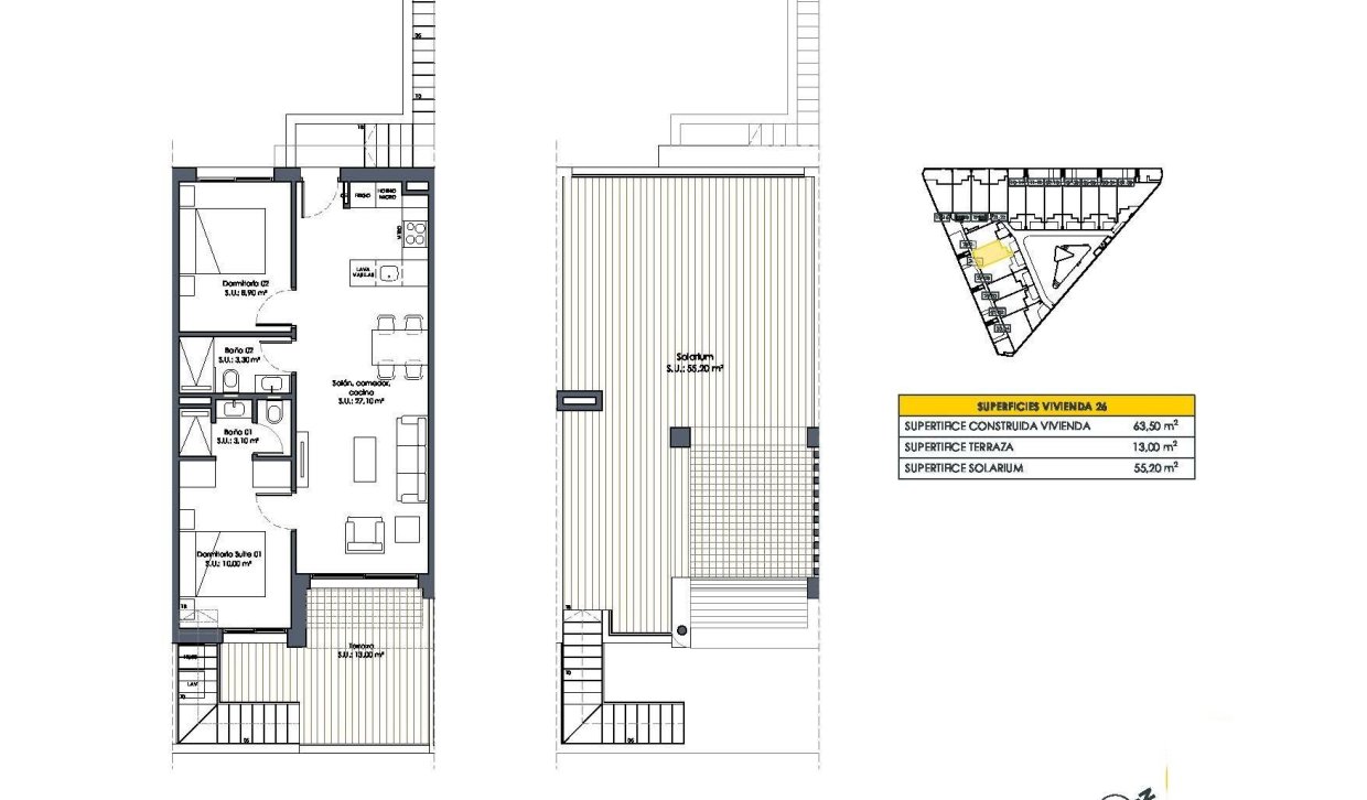 Nieuwbouw Woningen - Bungalow - San Fulgencio - Pueblo