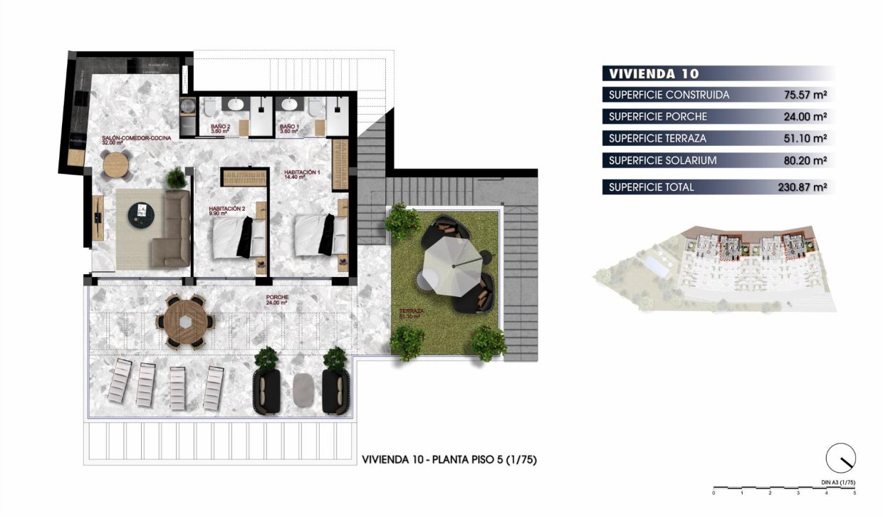 Nieuwbouw Woningen - Penthouse - Finestrat - Balcón De Finestrat