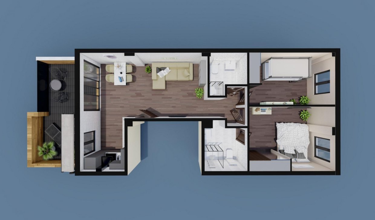 Nieuwbouw Woningen - Penthouse - Pilar de la Horadada - pueblo