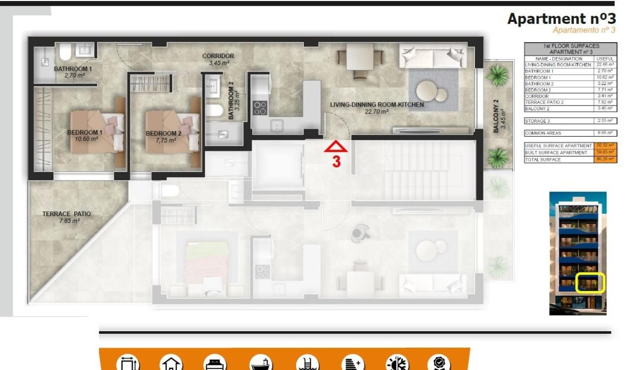New Build - Apartment / flat - Torrevieja - Playa del Acequión