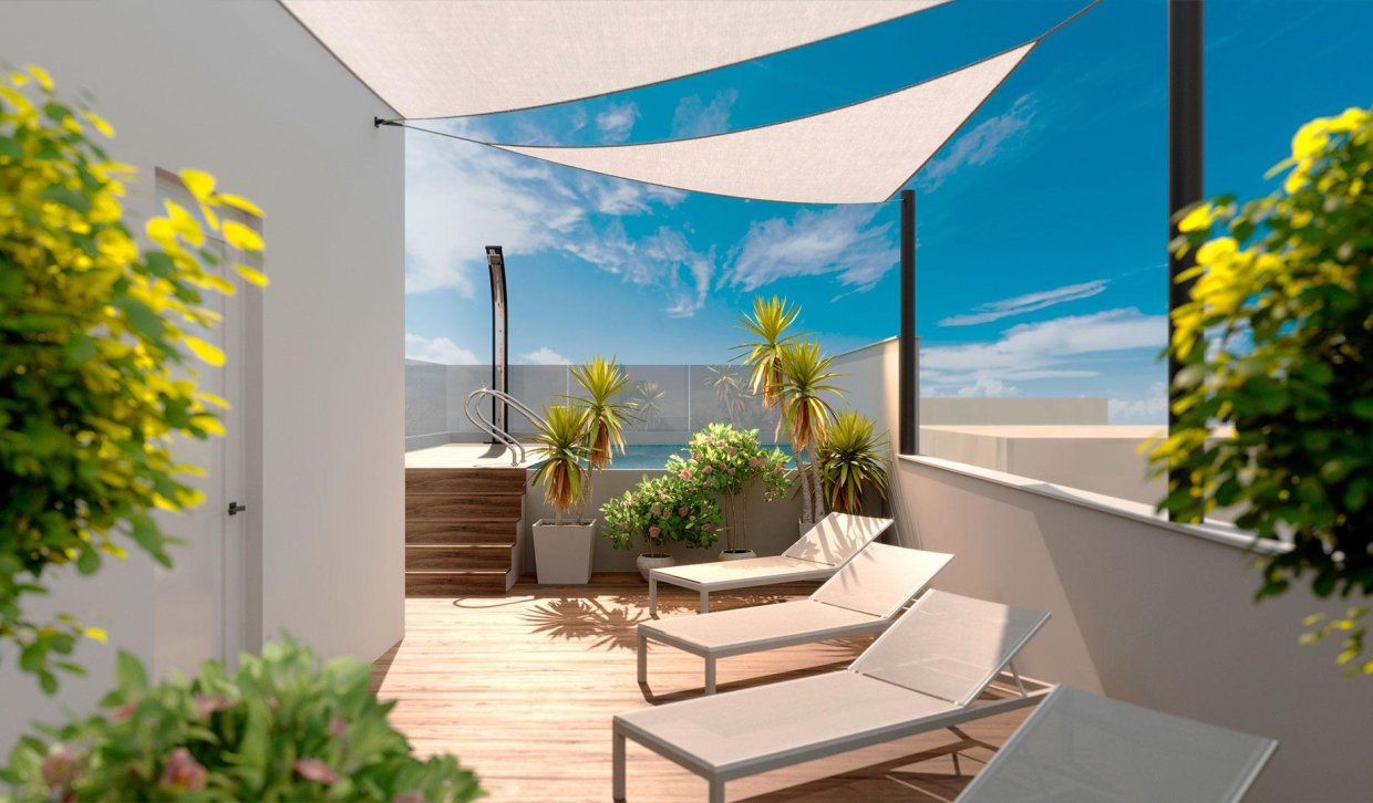 Nieuwbouw Woningen - Penthouse - Torrevieja - Playa del Acequión