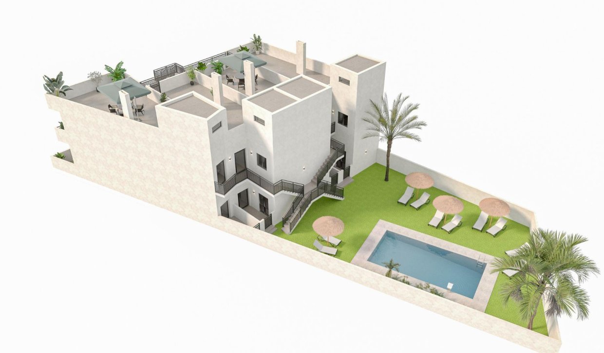 Nieuwbouw Woningen - Bungalow - Hondón de las Nieves - La Canalosa