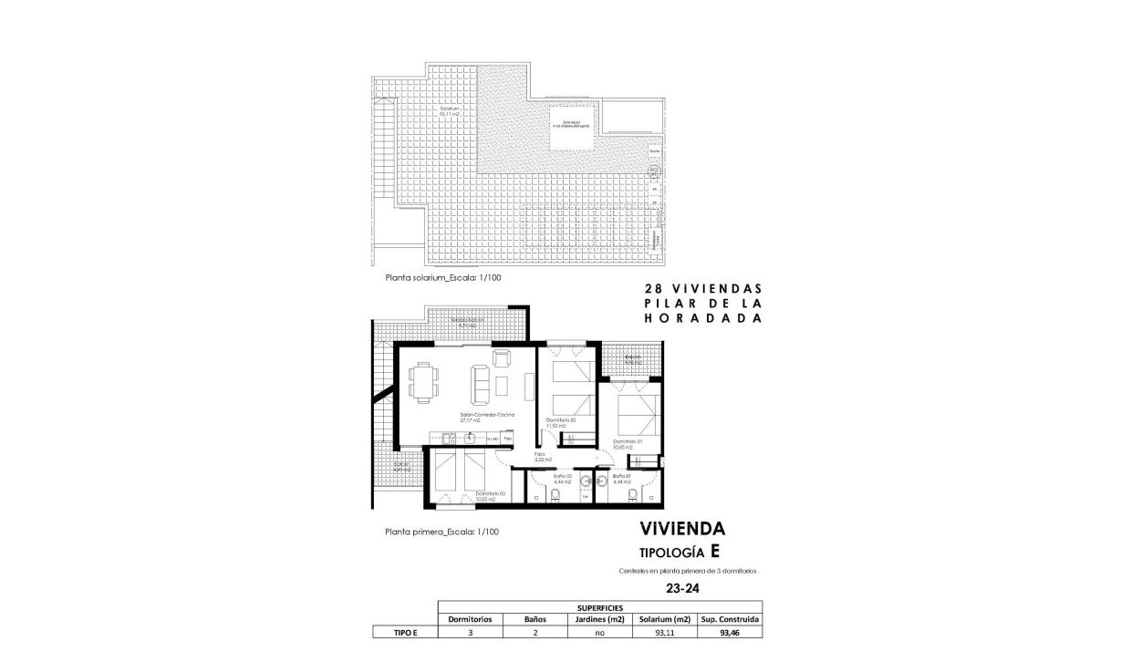 New Build - Bungalow - Pilar de la Horadada - pueblo