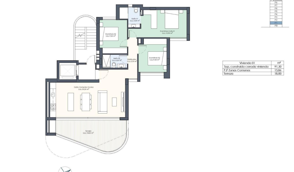 New Build - Apartment / flat - Guardamar del Segura - Avenida del puerto