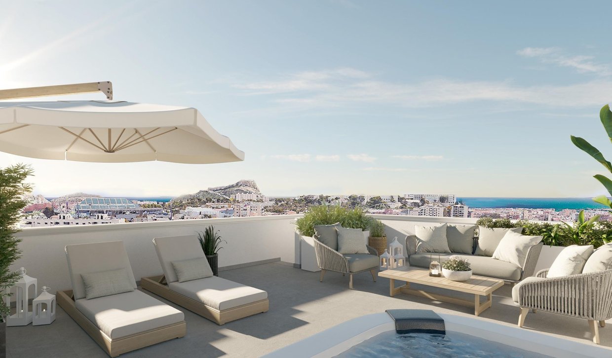 Nieuwbouw Woningen - Penthouse - Alicante - San Agustín-PAU 2