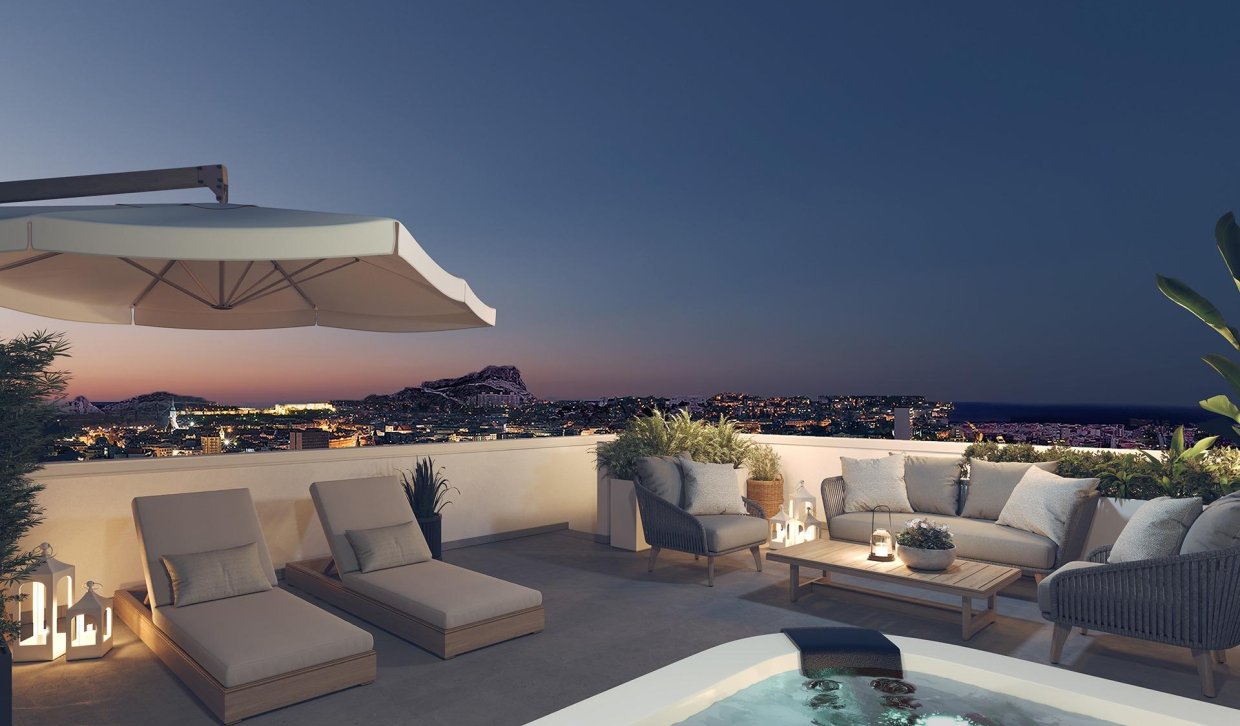 Nieuwbouw Woningen - Penthouse - Alicante - San Agustín-PAU 2
